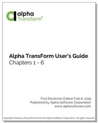 Estel Tech Transform User's Guide Cover