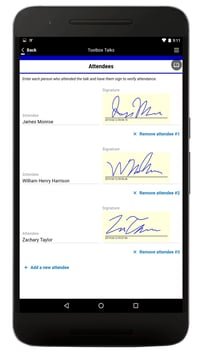 Construction Toolbox Talk App Screenshot 3