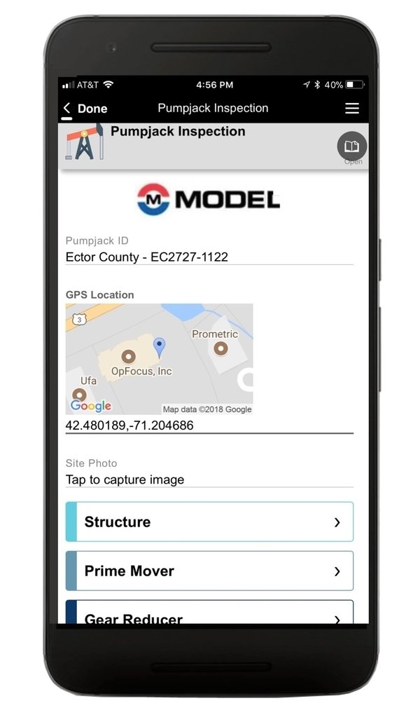 Mobile Form Example | Estel Tech