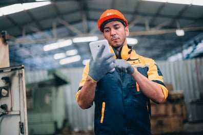 productive manufacturing factory worker