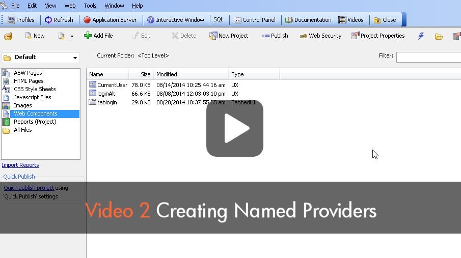 Watch Video Part 2 - Application Security Framework